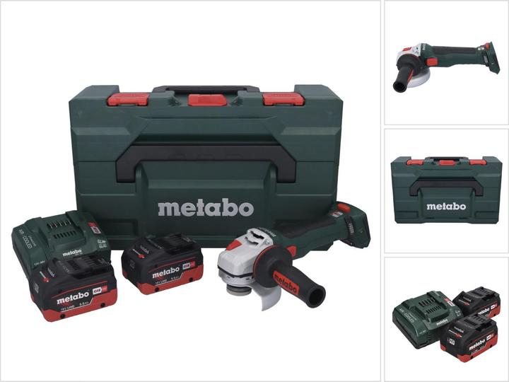Image du produit Metabo Meuleuse d'angle sans fil WB 18 LT BL 11-125 Quick (125 mm)
