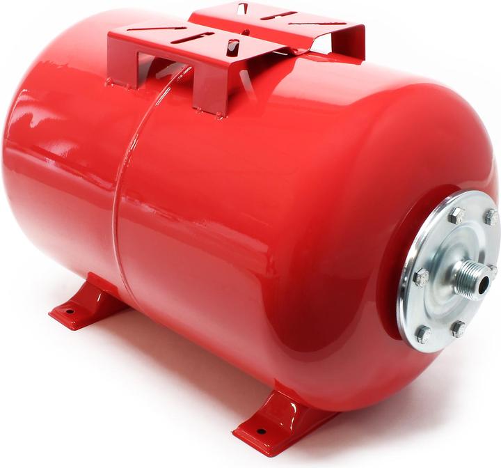 Produktbild Wiltec Membrankessel 100L Hauswasserwerk Ausdehnungsgefäss horizontal Druckkessel (Hauswasserpumpe)