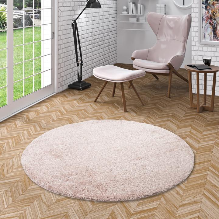 Produktbild Pergamon Hochflor Langflor Teppich Aloha (Ø 80 cm)