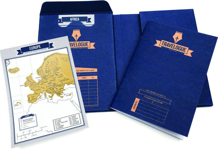 Luckies Récit de voyage (A5, À rayures, Couverture souple)