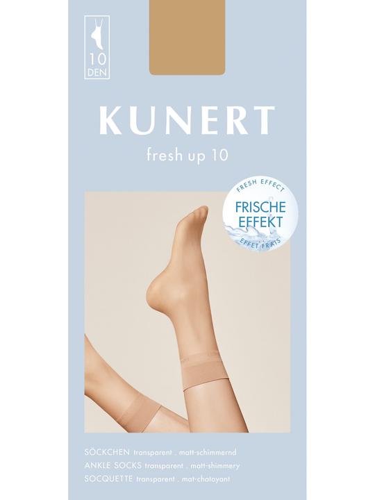 Image du produit Kunert Fresh Up 10 (Lot de 3) Socquettes, couleur 054 cashmere, taille 39-42 (Une unité par pack, 39 - 42)