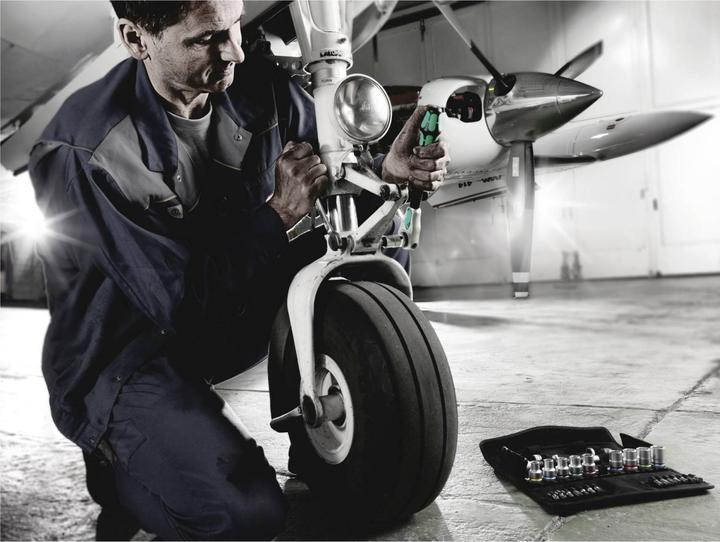 Actual product image Wera 8100 SC 6 Zyklop Speed Ratchet Set (13 mm, 14 mm, 19 mm, 18 mm, 16 mm, 11 mm, 15 mm, 12 mm, 17 mm, 10 mm)