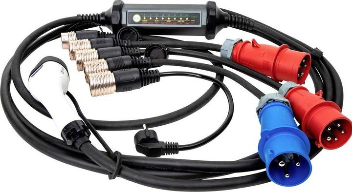 Actual product image Platinet EV PC060 eMobility charging cable type 2 32 A 22 kW (22 kW, 32 A, 5 m)