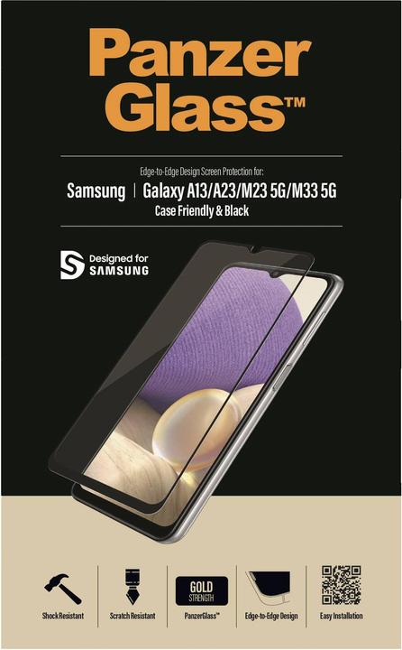 Immagine prodotto PanzerGlass Pellicola protettiva Custodia Friendly Samsung Galaxy A13 (1 Pezzo/i, Samsung Galaxy M33)