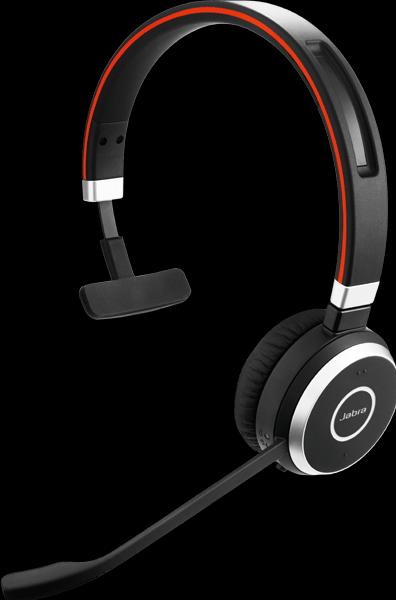 Actual product image Jabra Evolve 65 MS Mono incl. charging station (Wireless, USB-A)