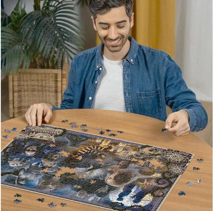 Actual product image Ravensburger Puzzle 12001228 - Wednesday - 1000 pieces Netflix puzzle for adults and children from (1000 pieces)