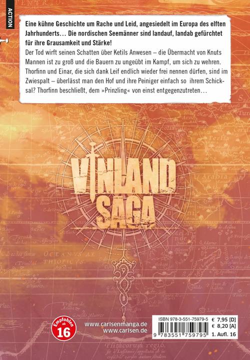 Actual product image Vinland Saga, Band 14 (German, Makoto Yukimura, 2016)