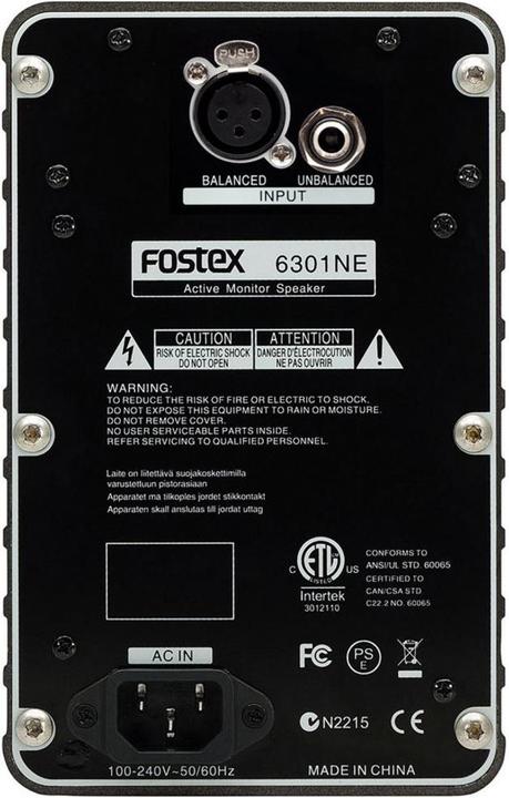 Produktbild Fostex 6301ne (Aktiv, 1 Stk., 1x 20 W)