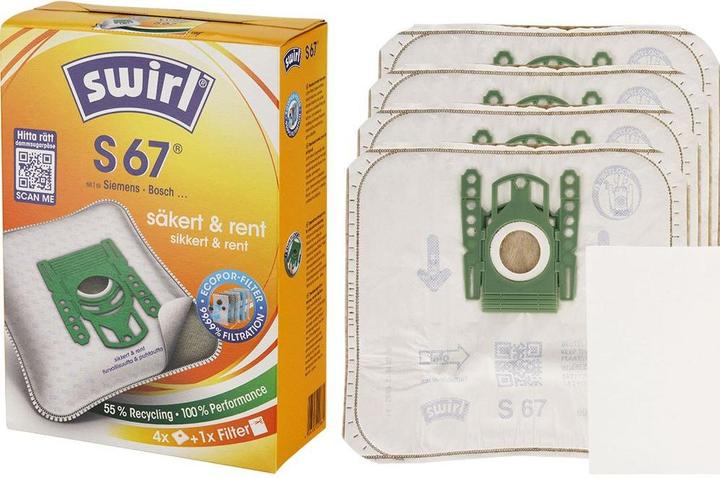 Produktbild Swirl S67 Universal Dust bag (4 x)