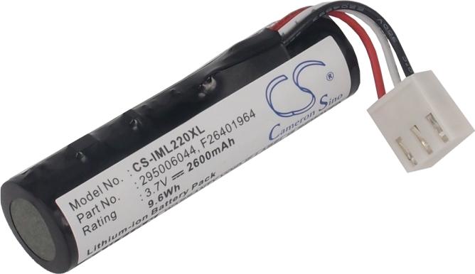 Image du produit NoName Batterie pour Ingenico 295006044, iWL280 etc. 2600mAh, 3.7V (1 pcs, Spécifique à l'appareil, 2600 mAh)