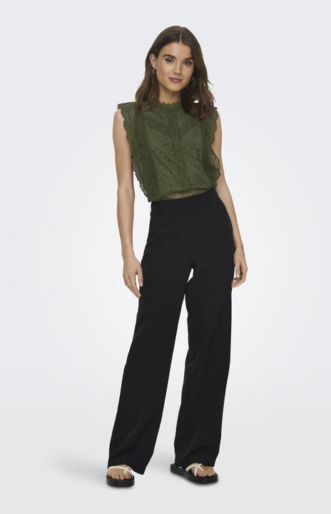 Actual product image Only Cropped lace top (L)