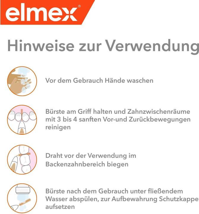 Produktbild Elmex Blau, Grösse 3 (8 x, 3 mm)