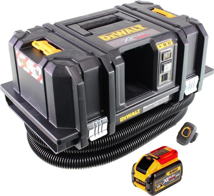 Actual product image DeWalt DCV 586 MN Aspirateur eau et poussière sans fil 11L 54 V sans balai + 1x battery FlexVolt (Wet dry vacuum cleaner)