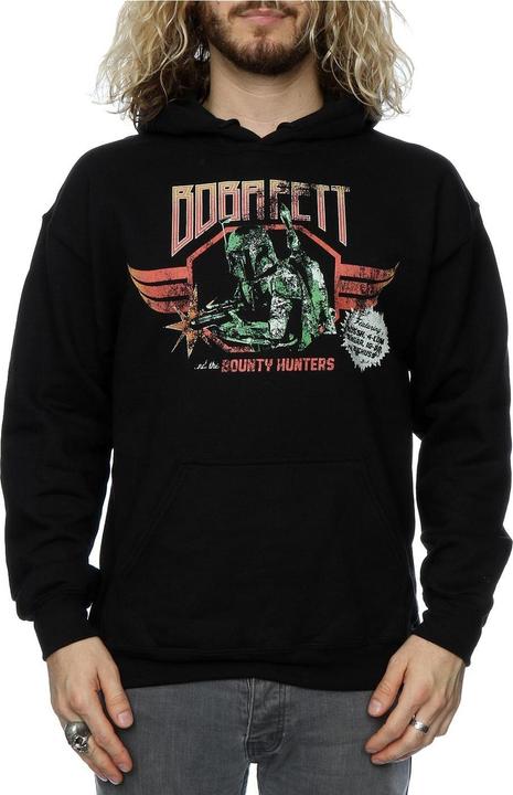 Produktbild Star Wars Boba Fett Rock Poster Kapuzenpullover (L)