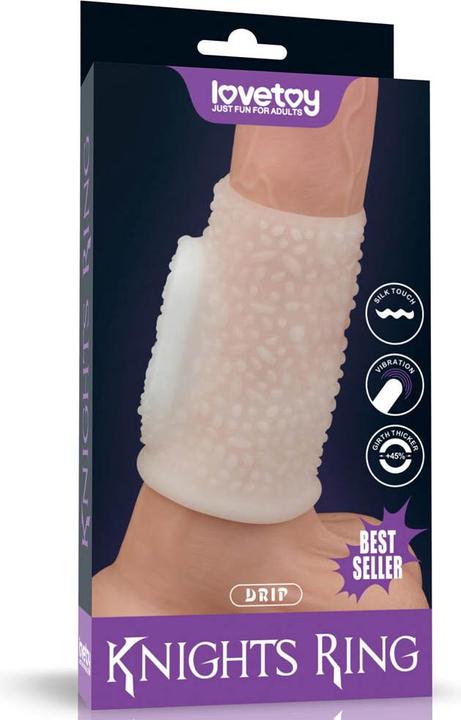 Produktbild Lovetoy Vibrierende Spirale Ritter Ring (Weiss) II