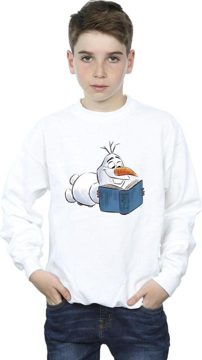 Immagine prodotto Disney Frozen Olaf Reading Felpa Ragazzi (152, 158)