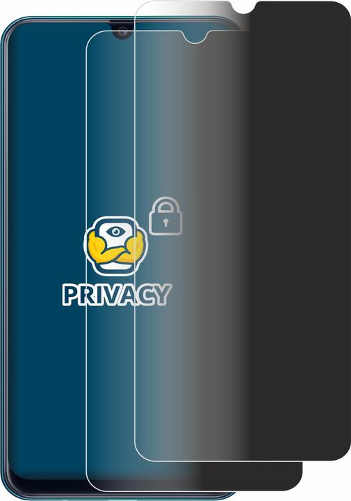 Produktbild BROTECT Sichtschutzfolie Anti-Spy Privacy Folie Blaulicht-Schutz (2 Stück, Samsung Galaxy M21)
