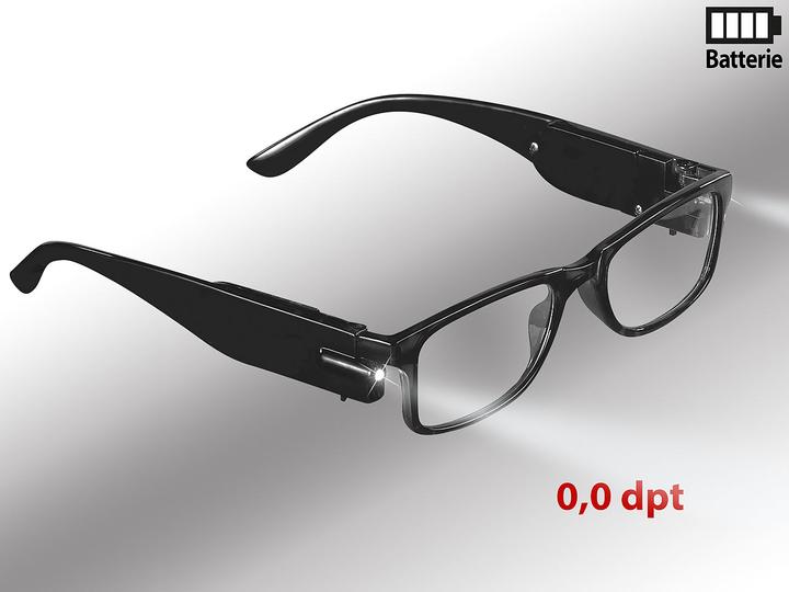 Produktbild Pearl Modische Brille mit integriertem LED-Leselicht