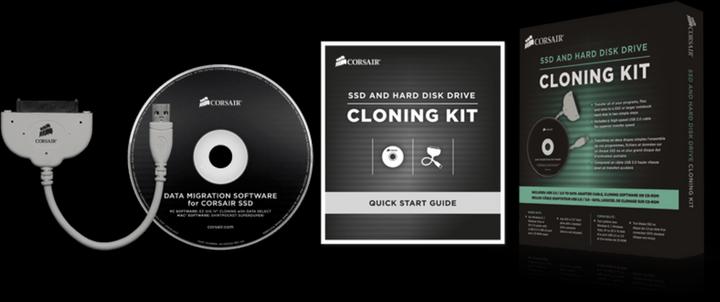 Image du produit Corsair Kit de clonage de disque pour SSD et HDD SATA - USB 3.0
