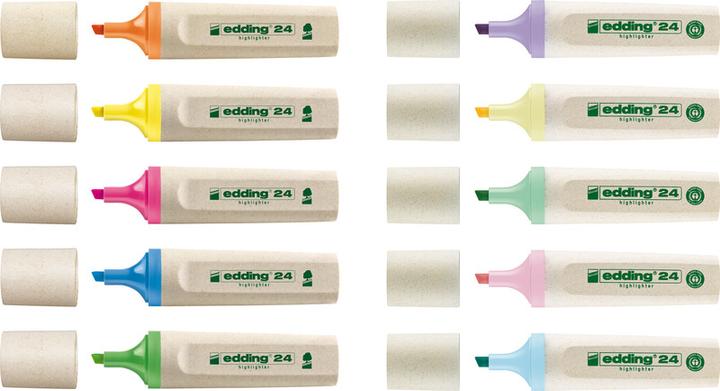 Actual product image Edding Highlighter EcoLine 24 (Light blue, 5 mm, 1 x)
