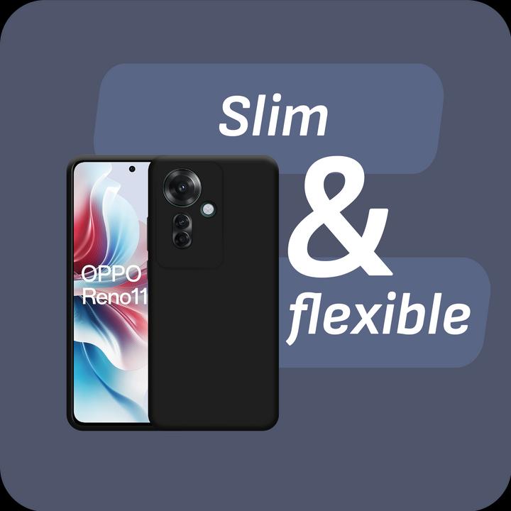 Actual product image Cazy Soft TPU protective cover (Oppo Reno 11)
