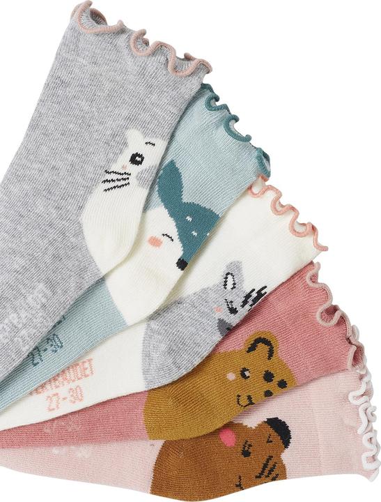 Vertbaudet 5er-Pack Mädchen Socken Oeko-Tex