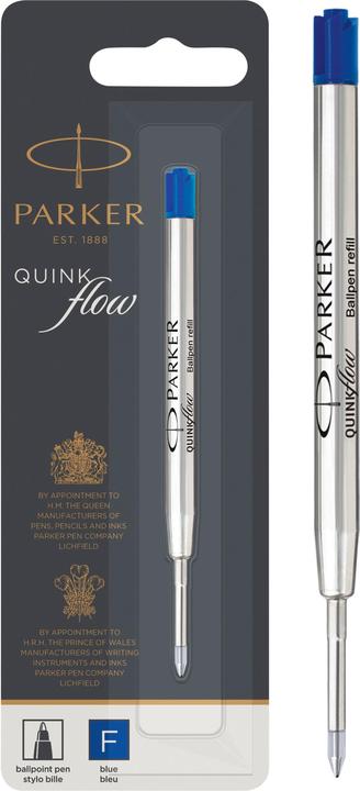 Produktbild Parker Pen Quink Flow (Ersatzmine, Blau, 0.80 mm)