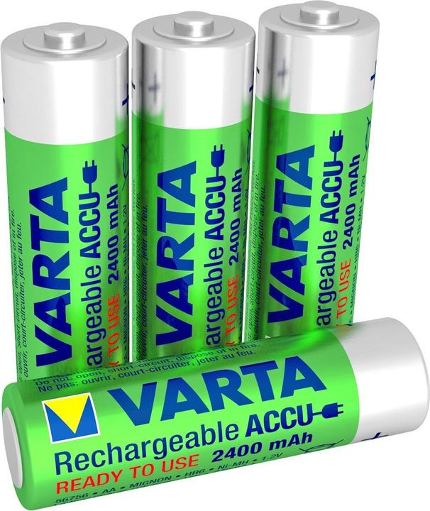 Image du produit Varta Batterie rechargeable (4 pcs, AA, 2400 mAh)