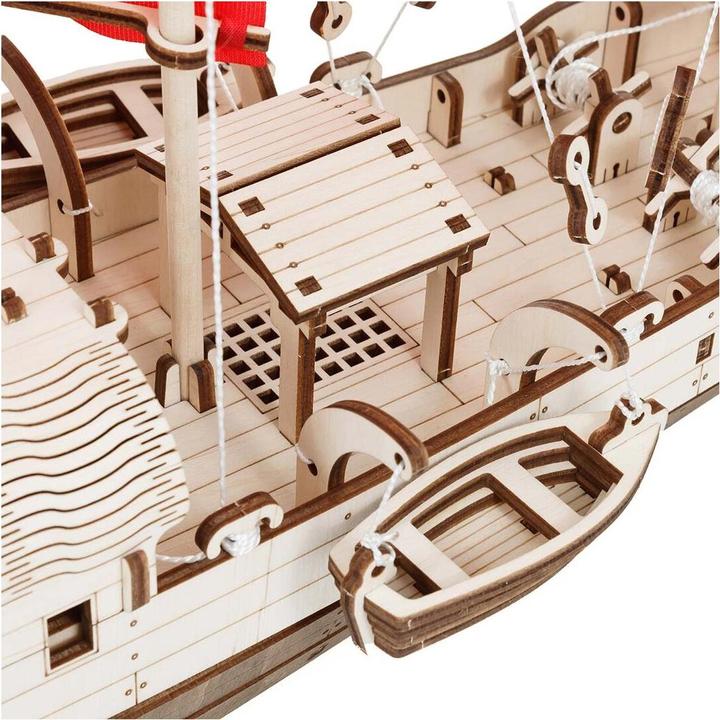 Image du produit Eco Wood Art Kit de maquette 3D en bois - Ancien voilier asiatique (Djong)