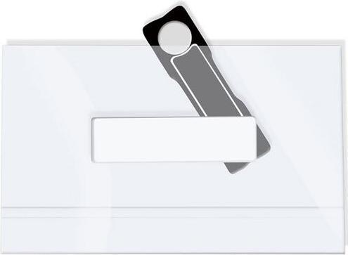 Actual product image Office Depot Name tag magnet 90 mm x 54 mm