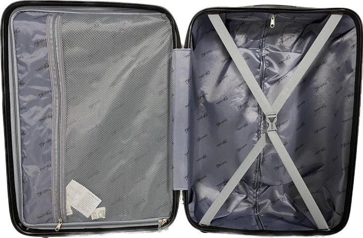 Image du produit Trolleymax Trolleymaxx Valise de voyage Marbre Noir Mat (M (50 - 90l))