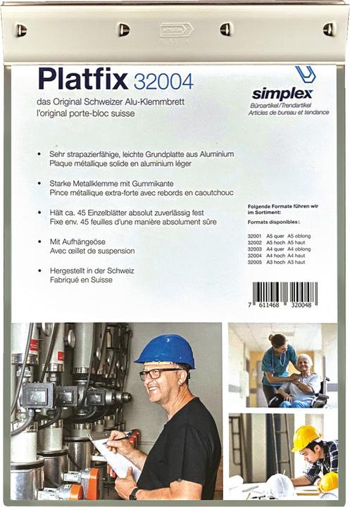 Actual product image Simplex Platfix (22 x 32 cm)