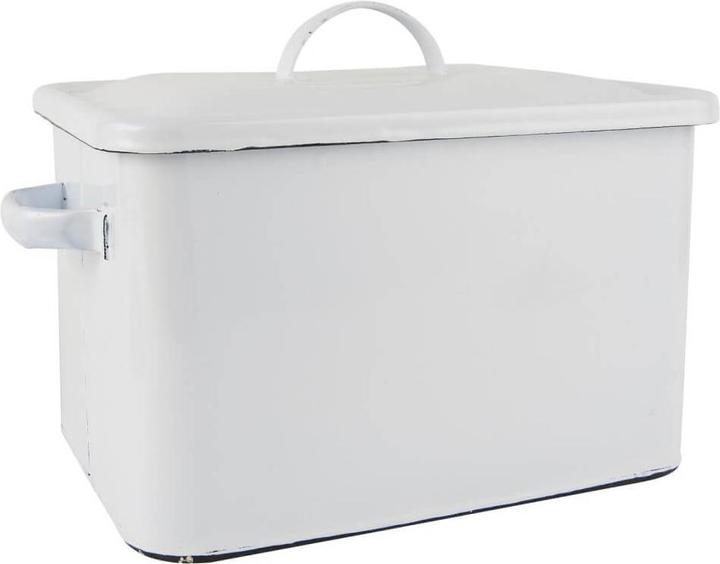 Actual product image Ib Laursen Bread box made of enamel