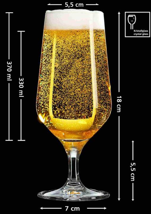 Actual product image Ritzenhoff & Breker Mambo Biertulpen (0.37 l, 4 x)