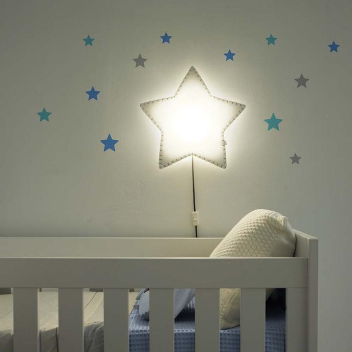 Image du produit Buokids Lampe douce veilleuse/applique étoile