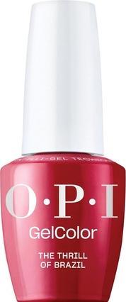 OPI GelColor Opaque Dark Red Creme UV Cure Gel-Nagellack