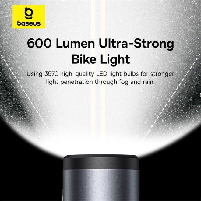 Produktbild Baseus PrimeTrip Series Velo Licht und Handy Halterung (600 lm)