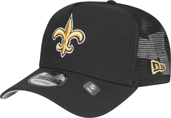 New Era A-Frame Snapback Trucker Cap - New Orleans Saints (One Size)