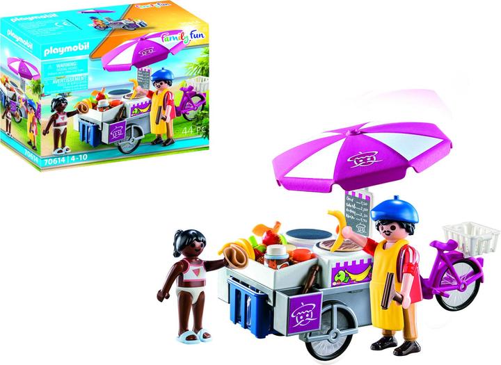 Actual product image Playmobil Mobile crepes sale (70614, Playmobil Family Fun)