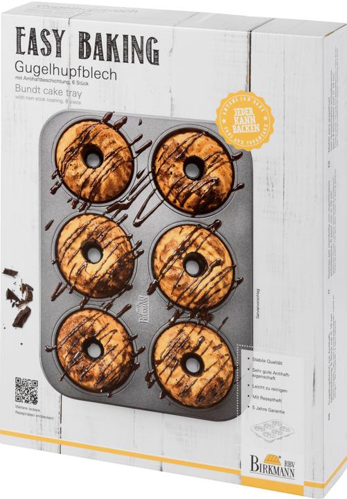 Produktbild Birkmann Gugelhupfformenbleche (10 cm)
