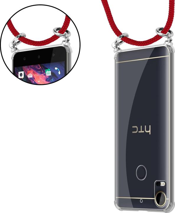 Produktbild Cadorabo TPU Handy Kette SILBER Cover