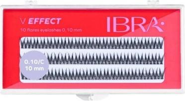 Ibra V Effect Eyelash Tufts 10Mm 120Pcs. (Künstliche Wimpern)