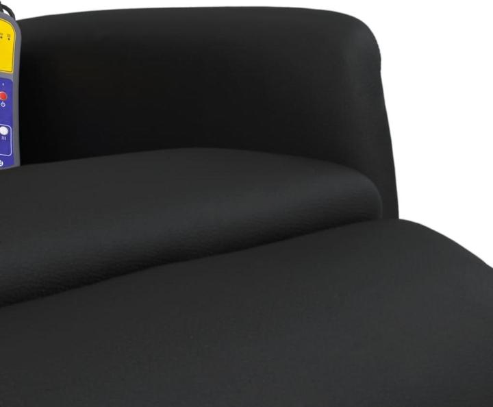Produktbild VidaXL Massagesessel mit Fussteil Schwarz Kunstleder,Farbe