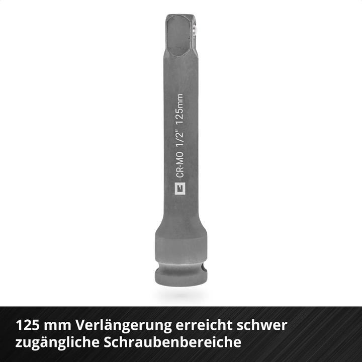 Produktbild Einhell Impact Stecknuss-Set, 109283, 12-teilig (18 mm, 15 mm, 11 mm, 21 mm, 16 mm, 12 mm, 14 mm, 17 mm, 13 mm, 19 mm, 10 mm)