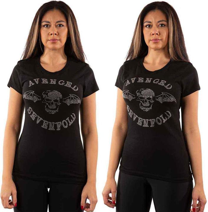 Avenged Sevenfold Death Bat Diamante (Girlie)