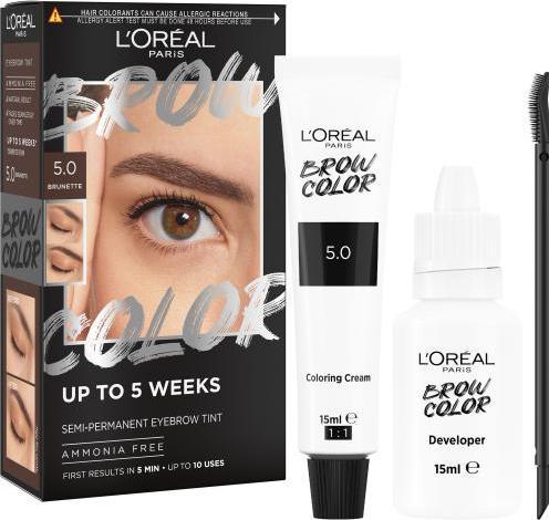 Produktbild L'Oréal Paris L'Oreal Brow Tint Henna Eyebrow 5.0 Brunette 15Ml (5.0 Brunette)