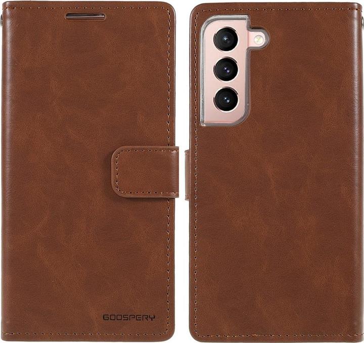 Produktbild Galaxy S22+ - Blue Moon Etui Hülle braun (Samsung Galaxy S22+)