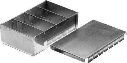Produktbild Teko 371 Stahlblechgehäuse 54 x 50 26 mm silber (Gehäuse)