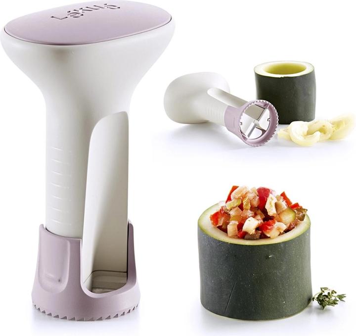 Image du produit Lékué Coupe-légumes Veggie Cup Blanc/Violet