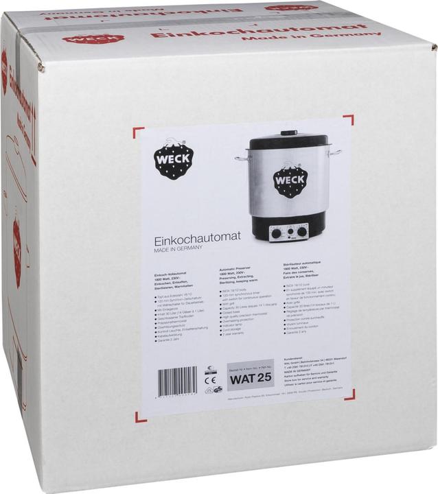 Actual product image Weck Wat 25 (30 l)